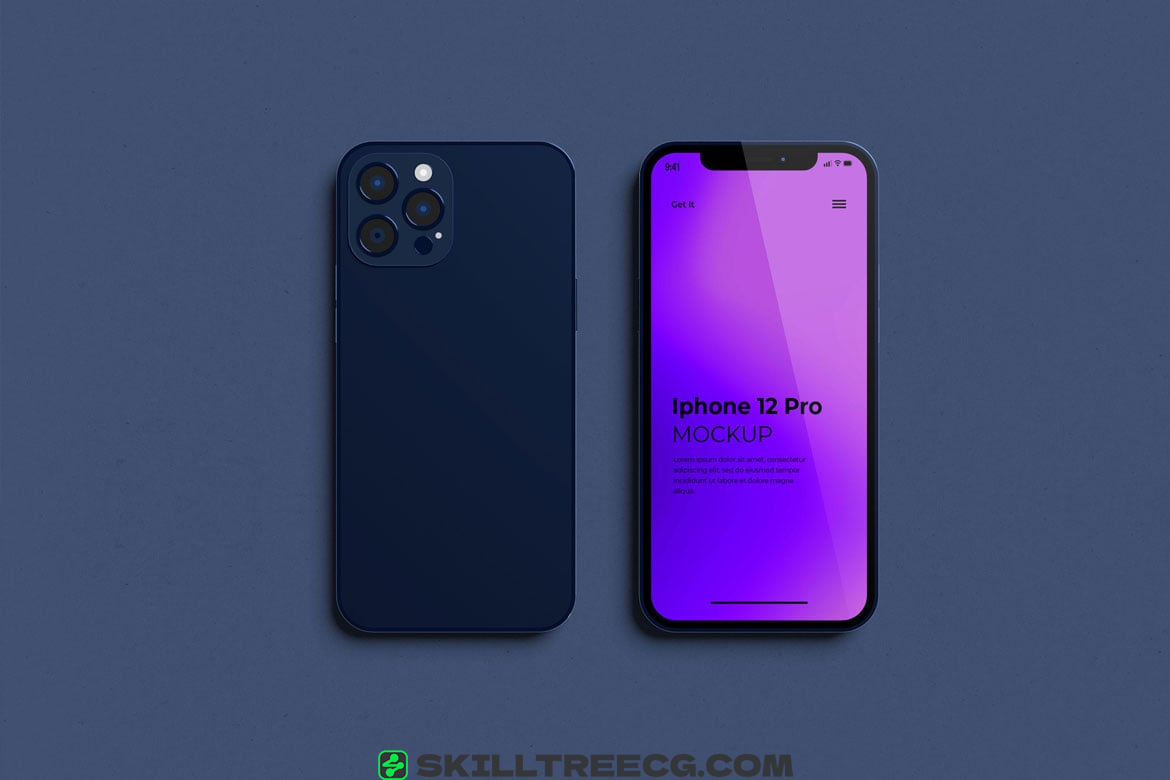 图片[3]-Phone 12 Pro Mockup（104579）-技能树